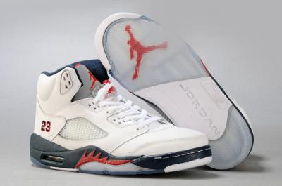 Cheap Air Jordan 5 Leather Men's Shoes wholesale No. 110